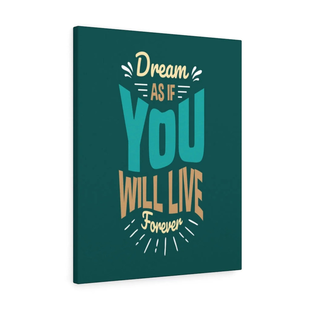 Inspirational Wall Art You Will Live Forever Wall Art Motivation for Inspiring